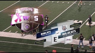 Football 2019  Weslaco East Wildcats vs Edinburg Bobcats [upl. by Blackstock277]