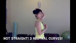 Neutral Spine amp Neutral Pelvis Important Tip for Posture [upl. by Lashond]