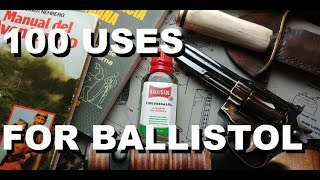 Ballistol Oil 101 Uses Guns Tools Wood Leather Wounds Bugs and More [upl. by Swords]