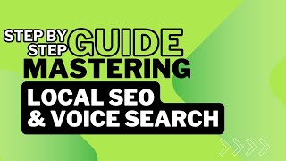 SEO amp Voice Search A StepByStep Guide [upl. by Monsour]