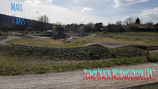 PumpTrack MORMOIRON 84  Mael 7 ans  BMX [upl. by Wartow]