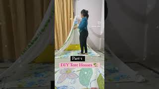 Under budget decoration for birthday  6th month birthday decoration  DIY canopy decoration [upl. by Amo]