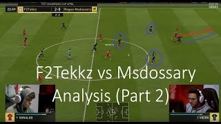 Analysis  Tekkz Vs Msdossary Second Leg FINAL part 2  FIFA 19 Ultimate Team [upl. by Tnomad187]