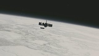 Interstellar  Docking Scene 1080p 60 FPS IMAX [upl. by Ahseryt321]