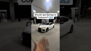 Are Coilovers worth it over springs mpcars automobile car [upl. by Anemolif]