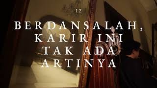 Hindia  Berdansalah Karir Tak Ada Artinya Official Lyric Video [upl. by Lavina89]