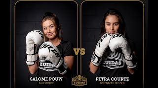 Zuidas Business Boxing 2024 Salomé Pouw vs Petra Courtz [upl. by Namar]