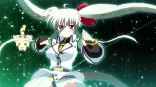 Einhart Stratos Magical Girl Transformation Vivid Strike [upl. by Caria]