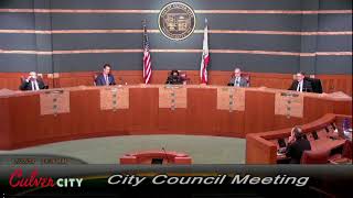 Culver City  City Council Meeting  022624 [upl. by Meletius]