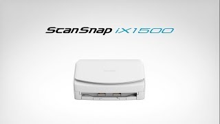 ScanSnap iX1500  Visão Geral [upl. by Fraase264]