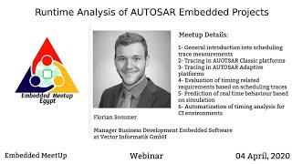 Runtime Analysis of AUTOSAR Embedded Projects by Florian Sommer and Sebastian Ziegler [upl. by Milstone]