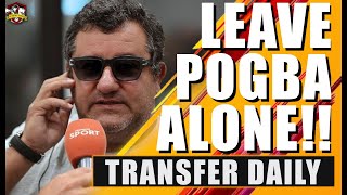 RANT Paul Pogba WITCH HUNT Mino Raiola attacks Manchester United fans [upl. by Lednahc]