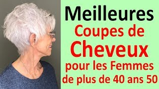 COUPES De Cheveux COURTES 2020 Pour Les Femmes âgées de 40 50 60 ans et plus [upl. by Panchito369]