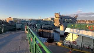 Bremerton to Seattle ferry [upl. by Nilyram]