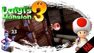 LETS PLAY 👻 LUIGIS MANSION 3 23 Nix mit Strandbar Ein Toad ist in Nöten [upl. by Abate]