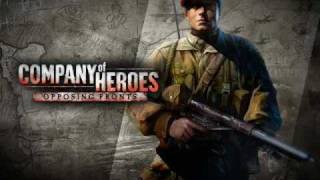 Company of Heroes  Opposing FrontsTales of Valor  Menu theme [upl. by Eran377]