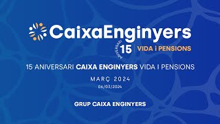 Acte celebració 15è aniversai Caixa Enginyers Vida i Pensions [upl. by Eirovi677]