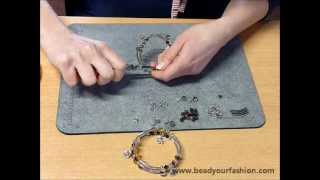 Sieraden maken  DIY Project 5 Een spiraal armband maken [upl. by Erlandson]