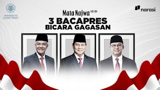 LIVE 3 Bacapres Bicara Gagasan  Mata Najwa [upl. by Droc]