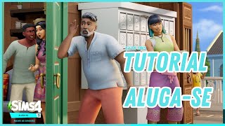 TUTORIAL Como construir e alugar um apartamento com a expansão quotAlugasequot  The Sims 4 [upl. by Adnawed]