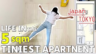 Inside Tokyo TINIEST Apartments！ Life in 5sqmCRAZIEST ROOM [upl. by Lodmilla]