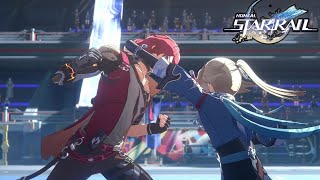 Luka Vs Yanqing Cutscene Animation  Honkai Star Rail 25 Luka amp Yanqing Fist Fight [upl. by Lanevuj255]