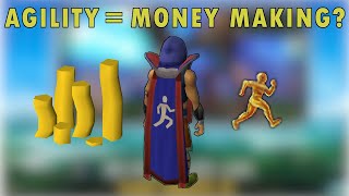 AGILITY  10mhr gp RS3 Money Making Methods rs3 [upl. by Derrek]