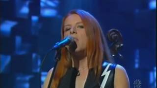 Neko Case ft The Sadies  Hold On Hold On Conan 2006 [upl. by Pallas827]