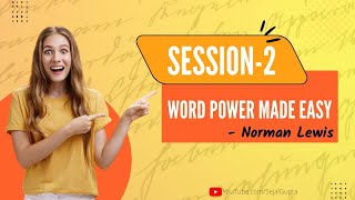 Word Power Made Easy  By Norman Lewis l Session 2 l Easy Vocabulary [upl. by Barbey476]