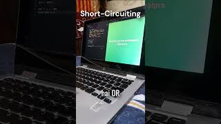 Day 21 How ShortCircuiting Works in JavaScript webdevelopment fullstackdevelopment javascript [upl. by Nutsud542]