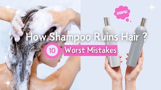 How Shampoo is RUINING Your Hair [upl. by Aylmer31]