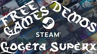 Steam Free Games And Demos 8 December 2024  GogetaSuperx [upl. by Noyerb]