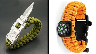 TOP 10 BEST PARACORD BRACELET FOR SURVIVAL 2021 [upl. by Nylle]