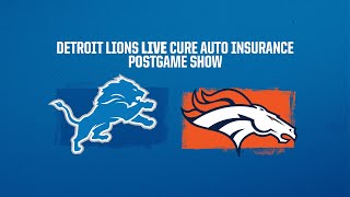 Lions vs Broncos Week 15  Detroit Lions Live CURE Auto Insurance Postgame Show [upl. by Acimat353]