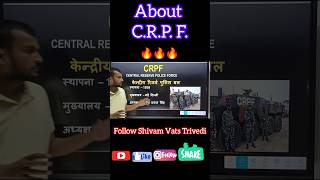 About CRPF 🔥🔥🔥crpf force defence shorts [upl. by Jenica204]