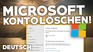 2024 Microsoft KONTO LÖSCHEN  Deutsches Tutorial  Einfach und Schnell [upl. by Isawk]