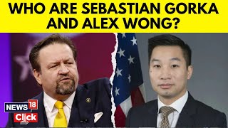 Trump Latest News  Trump Names Seb Gorka Alex Wong To Be Senior National Security Staff  N18G [upl. by Inalaehak521]