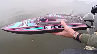 ProBoat Shreddy 26quot Recoil 2 Vector SR80 Motor 4s Doctor Prop 43mm 16p CNHL 120c 6600mah ESC Cool [upl. by Yedarb]