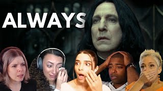 Fans Reaction to SNAPES MEMORIES  Harry Potter and the Deathly Hallows Part 2 Reaction [upl. by Sukhum436]