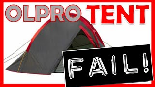 Olpro Ranger tent problems and theres a lot of them [upl. by Perreault]