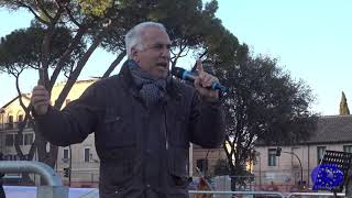 13 marzo 2022  Roma  manifestazione  Divise unite contro green pass e restrizioni [upl. by Marshal563]