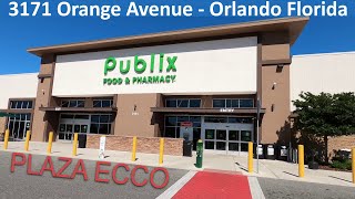 Publix at Plaza Ecco in SoDO at 3171 Orange Ave  Orlando Florida  Super Market Store 1754 [upl. by Marashio14]