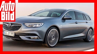 Zukunftsaussicht Opel Insignia Sports Tourer 2017  Opel rüstet den Insignia auf [upl. by Ardnac]