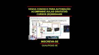 COMANDOS ELÉTRICOS  AUTOMAÇÃO RESIDENCIAL  PASSO A PASSO eletrica comando automação volt [upl. by Vachill]