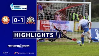 HIGHLIGHTS  Portadown 01 Glenavon [upl. by Eeresed]