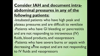 Abdominal compartment syndrome [upl. by Patt423]