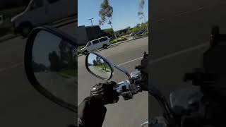 Motorcycle vs stupid driver youtubeshorts automobile motorcycle 2024 california stupiddrivers [upl. by Proffitt]