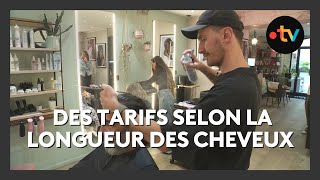 Un coiffeur dAnnecy propose des tarifs non genrés selon la longueur des cheveux [upl. by Hyatt]