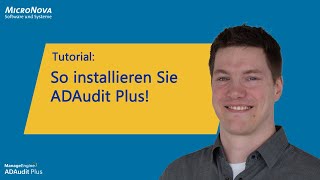 ADAudit Plus – Installation [upl. by Mazonson]