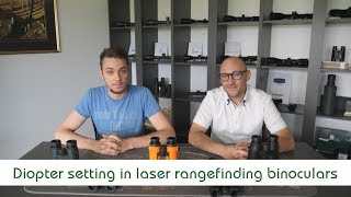 Diopter setting in laser rangefinding binoculars  Optics Trade Debates [upl. by Gnim]